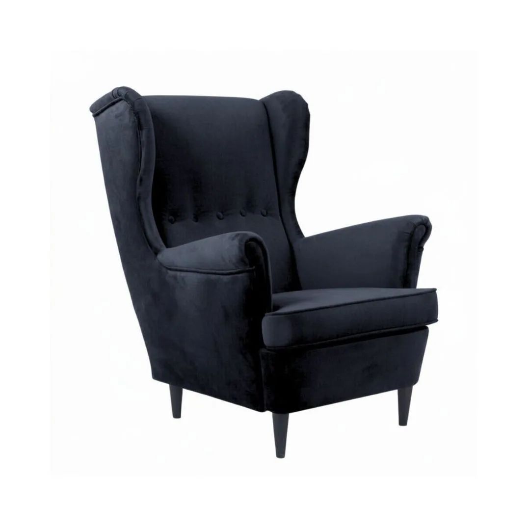 Fotel uszak Black Pearl
