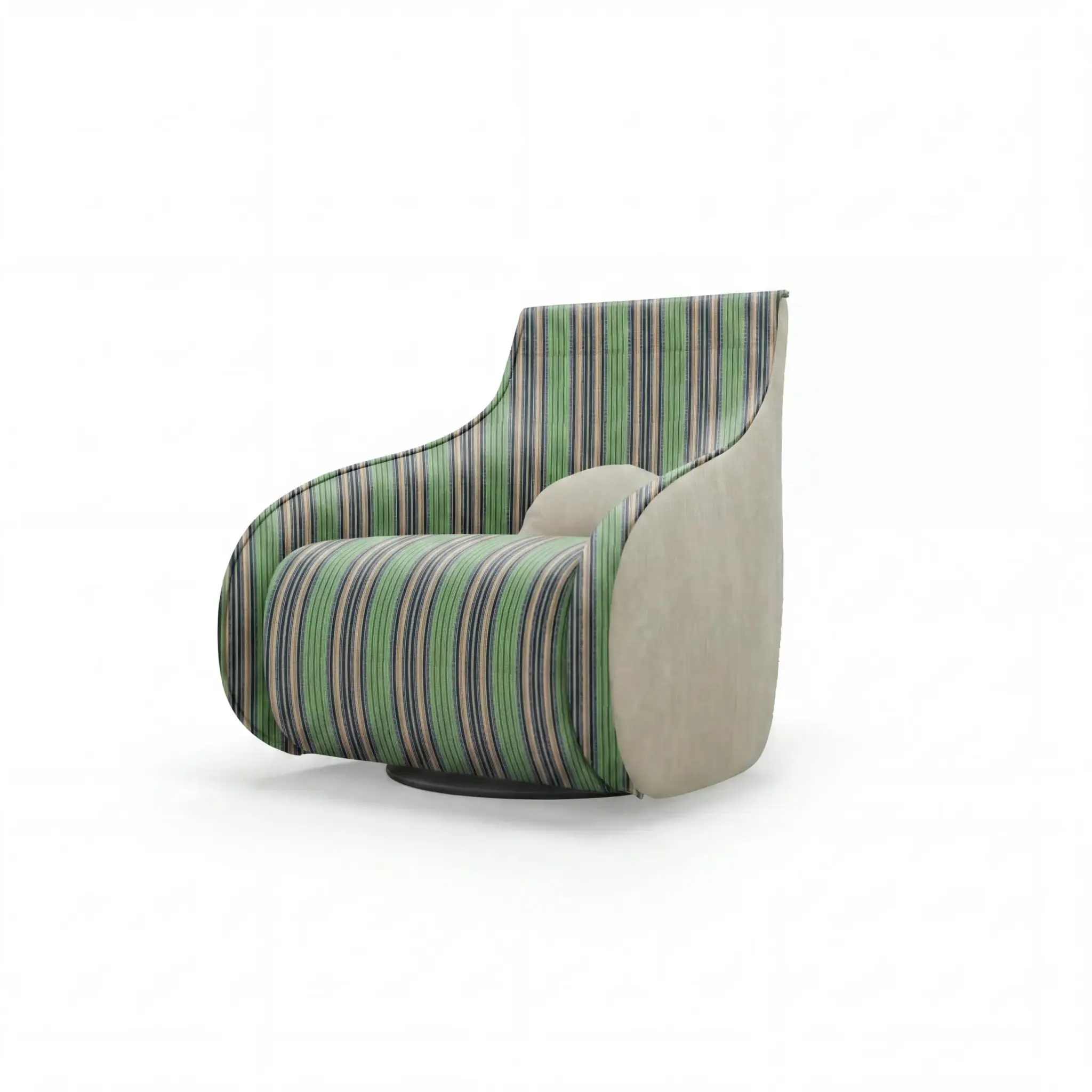 Fotel bujany, obrotowy Moon Rivi II