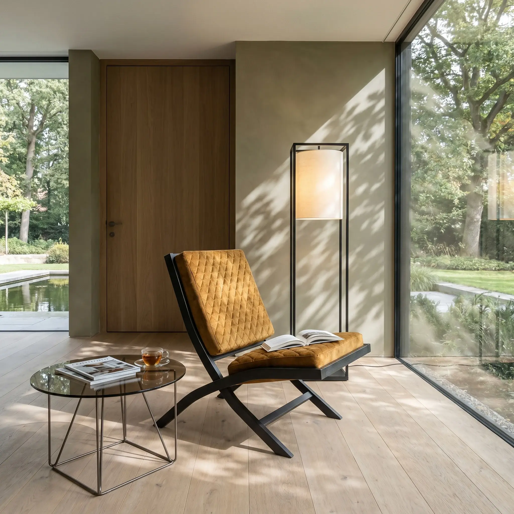 Fotel designerski, loftowy Luxano