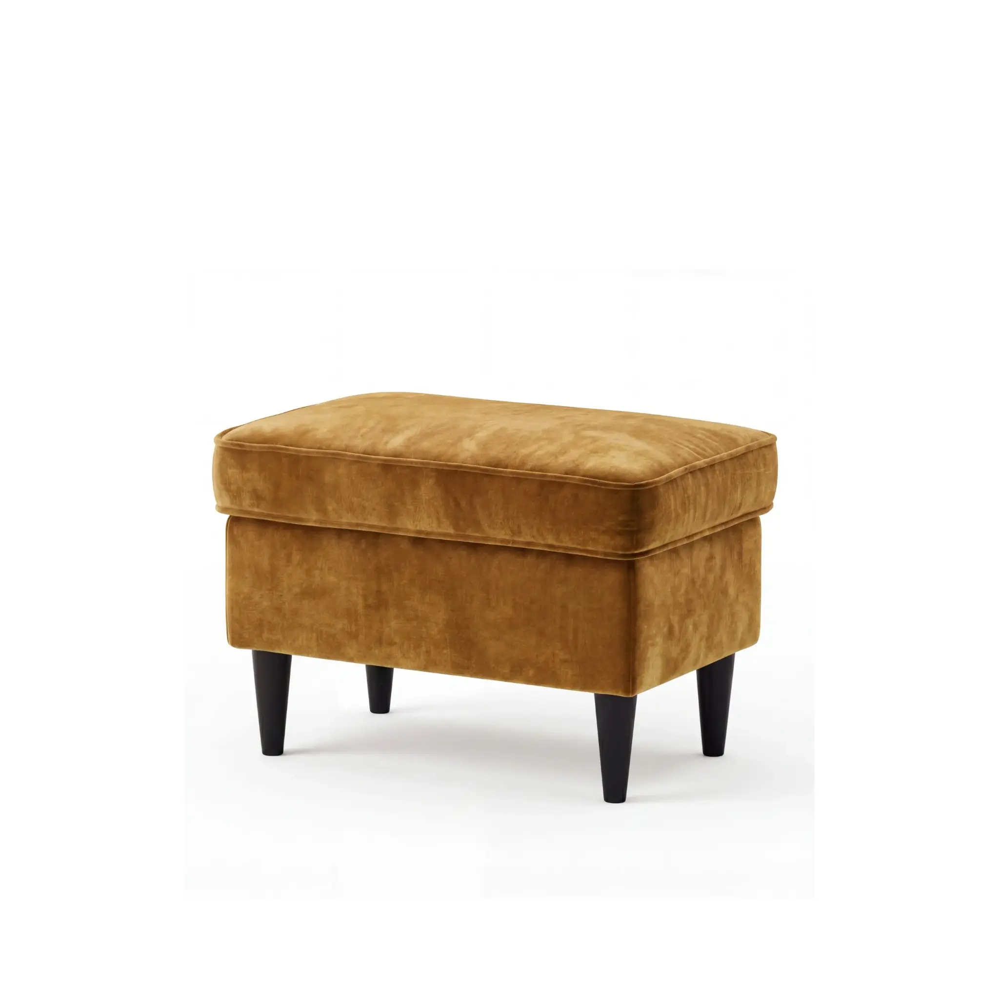 Podnóżek do fotela uszak / pufa velvet do salonu Sunny Velvet