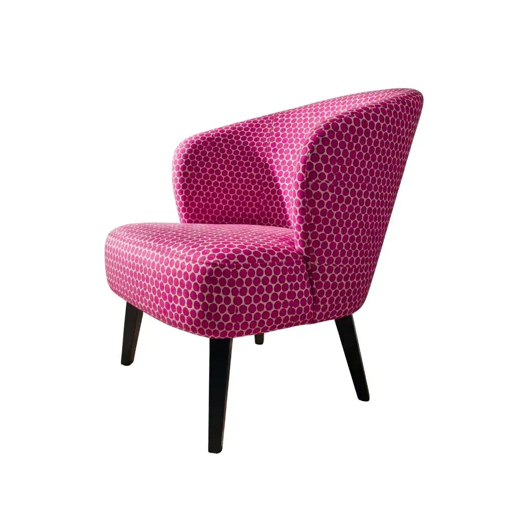Fotel klubowy Polly Rosa