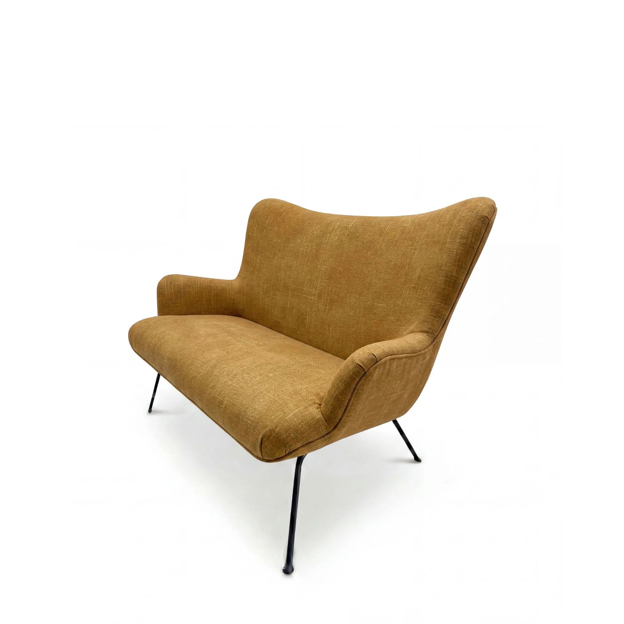 Sofa glamour - złote nogi/czarne nogi- Massimo Solara